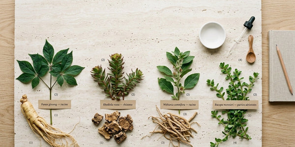 Plantes adaptogènes : définition, usages, bienfaits potentiels, limites et précautions