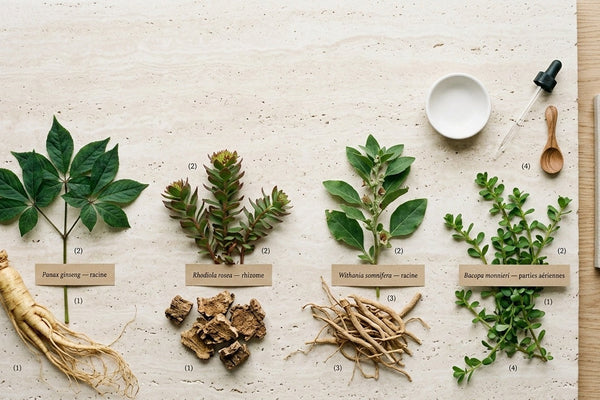 Plantes adaptogènes : définition, usages, bienfaits potentiels, limites et précautions