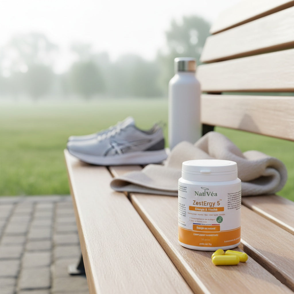 ZestErgy5™ – Complément alimentaire Énergie & Vitalité – 120 gélules