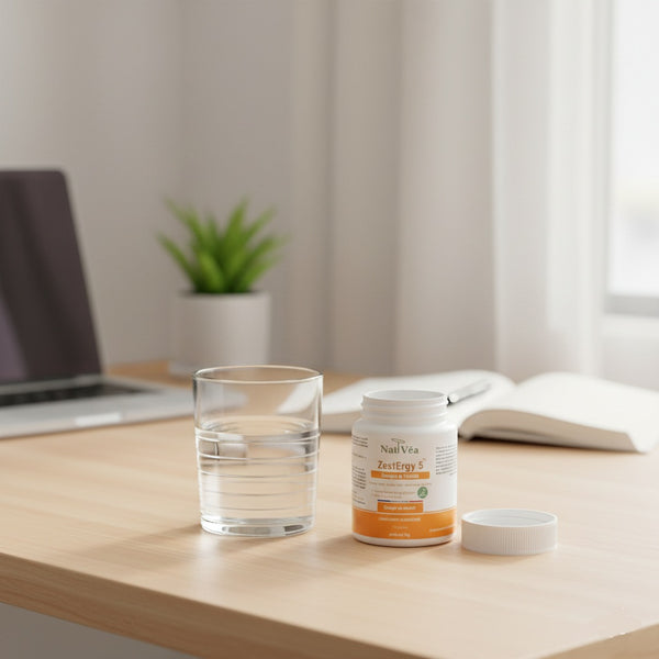 ZestErgy5™ – Complément alimentaire Énergie & Vitalité – 120 gélules