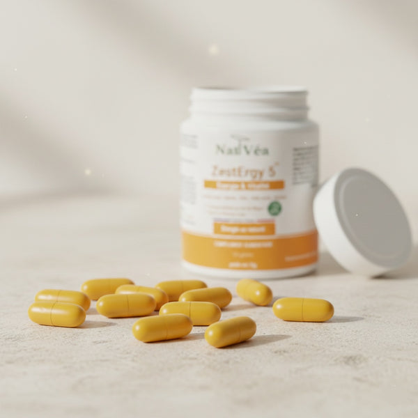 ZestErgy5™ – Complément alimentaire Énergie & Vitalité – 60 gélules