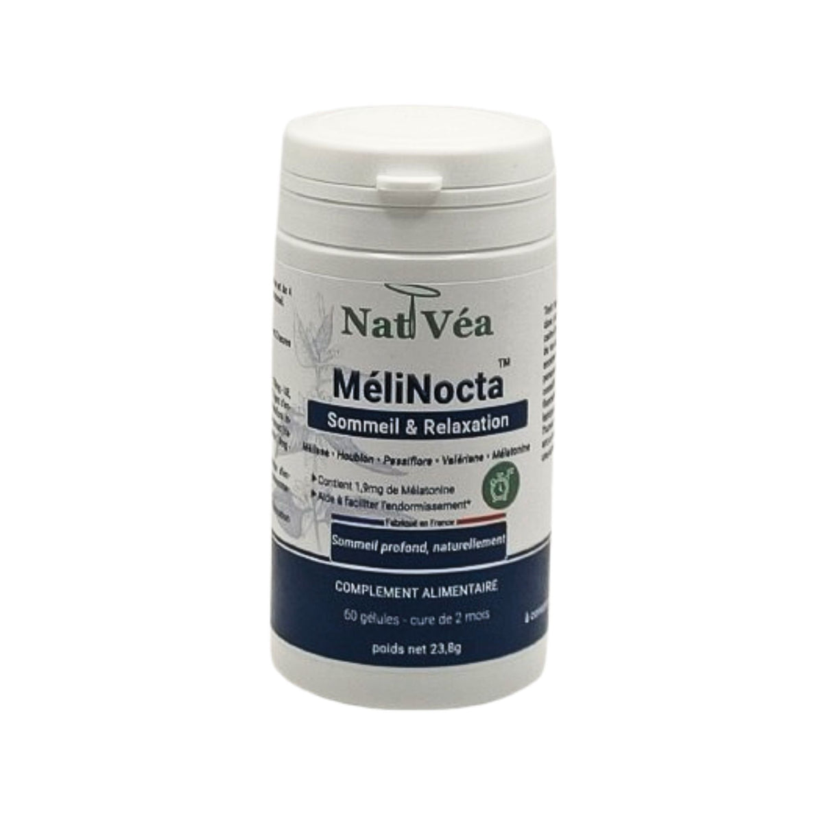 MéliNocta™ – Complément alimentaire Sommeil & Sérénité – 60 gélules
