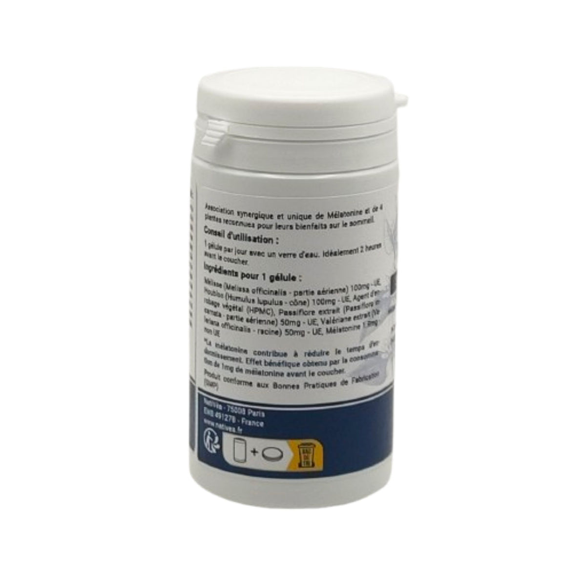 MéliNocta™ – Complément alimentaire Sommeil & Sérénité – 60 gélules