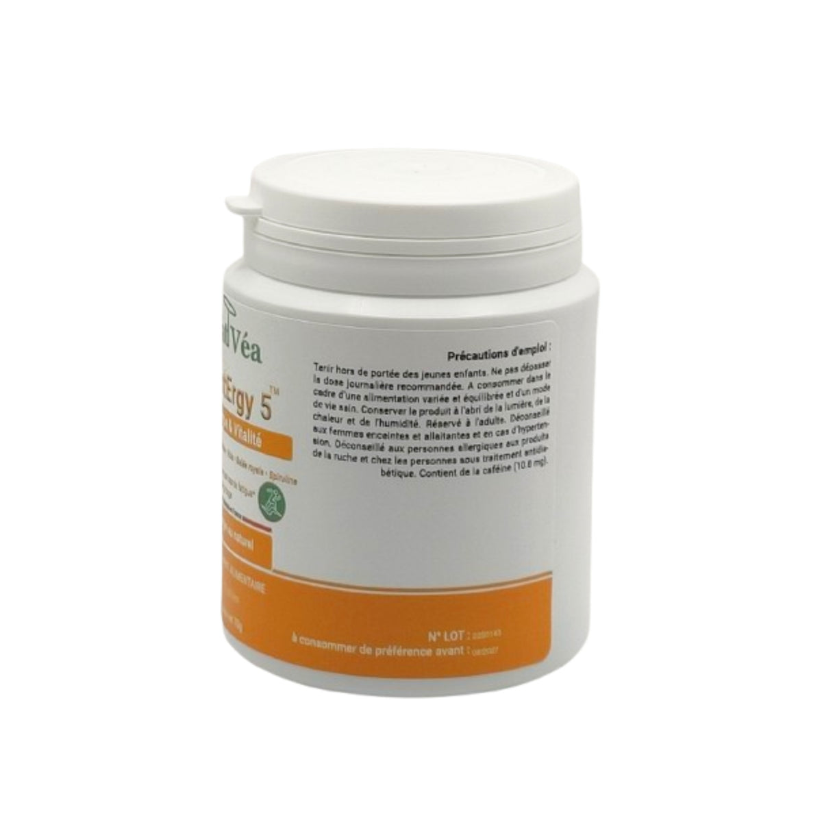 ZestErgy5™ – Complément alimentaire Énergie & Vitalité – 120 gélules